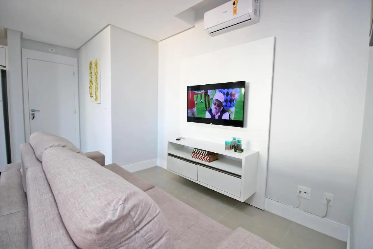 Excelente apartamento 3 quartos novo - Fantástico Rooftop com vista mar e piscina do condomíno - 6 pessoas - San Diego Bombinhas